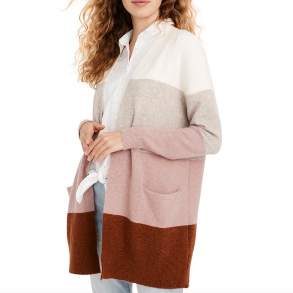 Madewell Ryder Stripe Cardigan